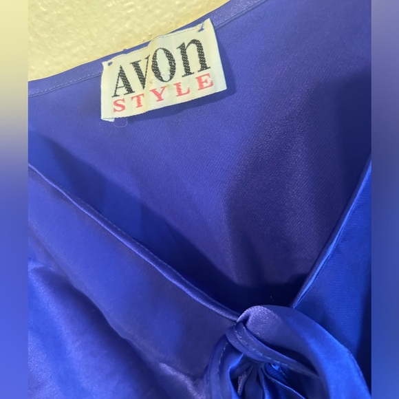 Blue Slip Dress - Picture 3 of 4